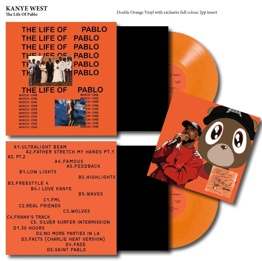 Kanye West - The Life Of Pablo "2LP COLOURED VINYL RECORD"