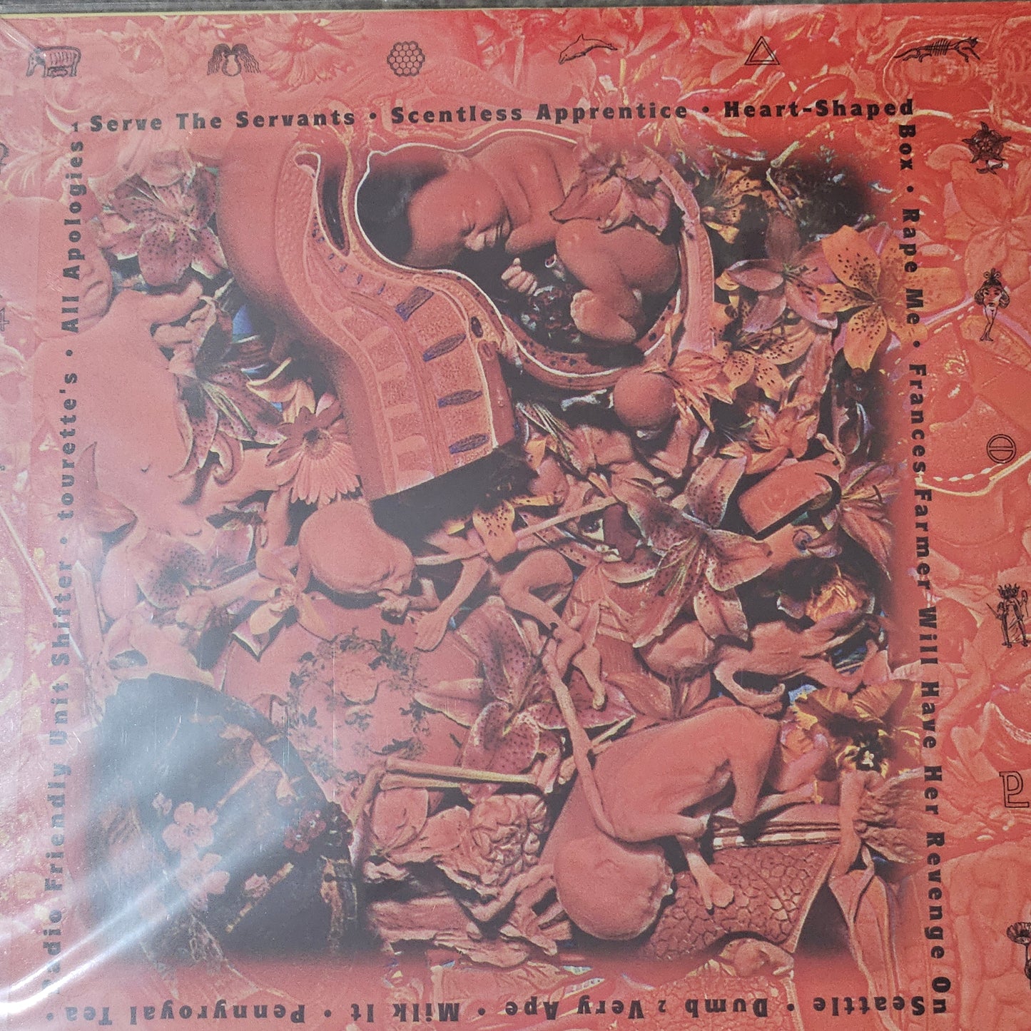 NIRVANA - IN UTERO - ORANGE VINYL