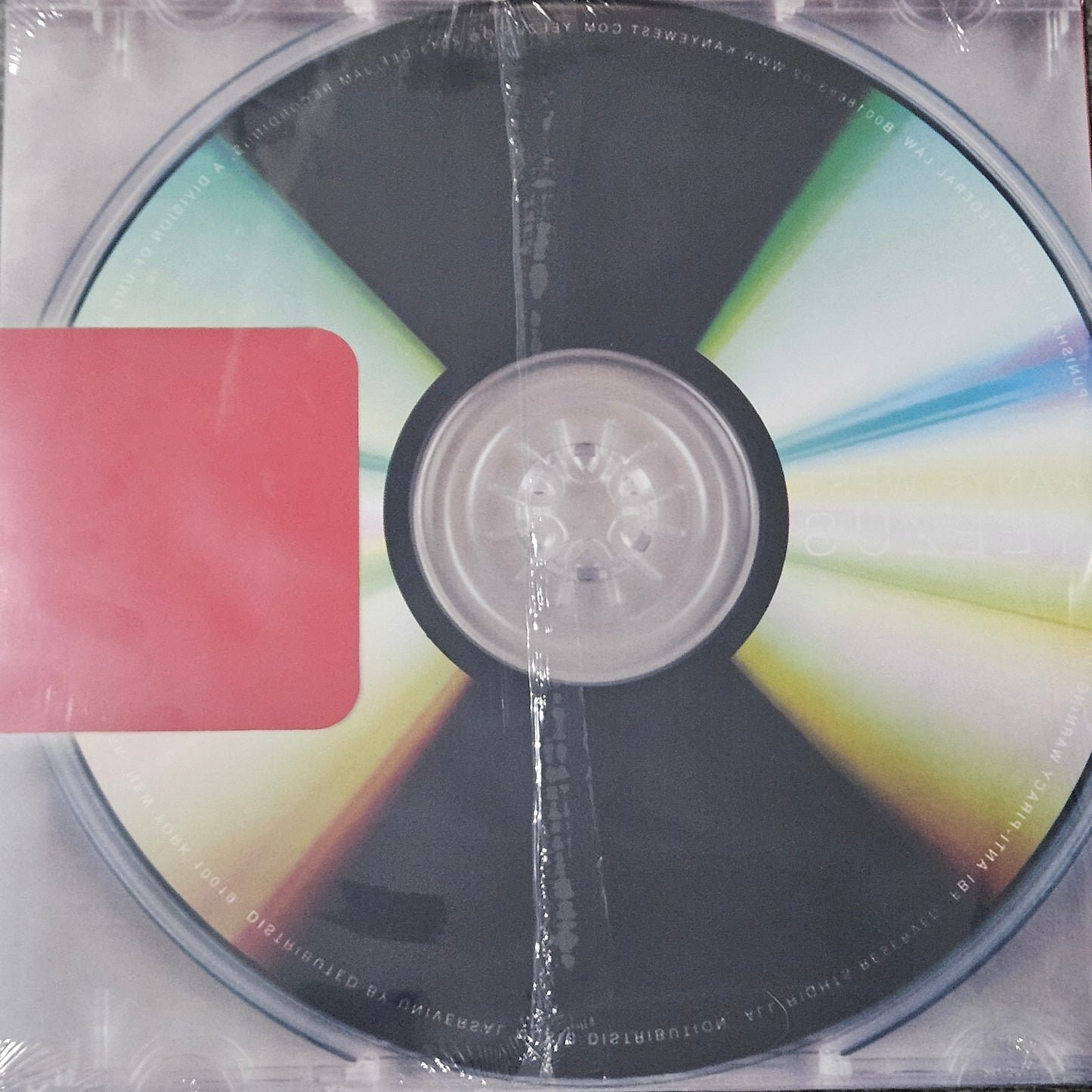 KANYE WEST - YEEZUS YE VINYL RECORD LP GREY COLOURED