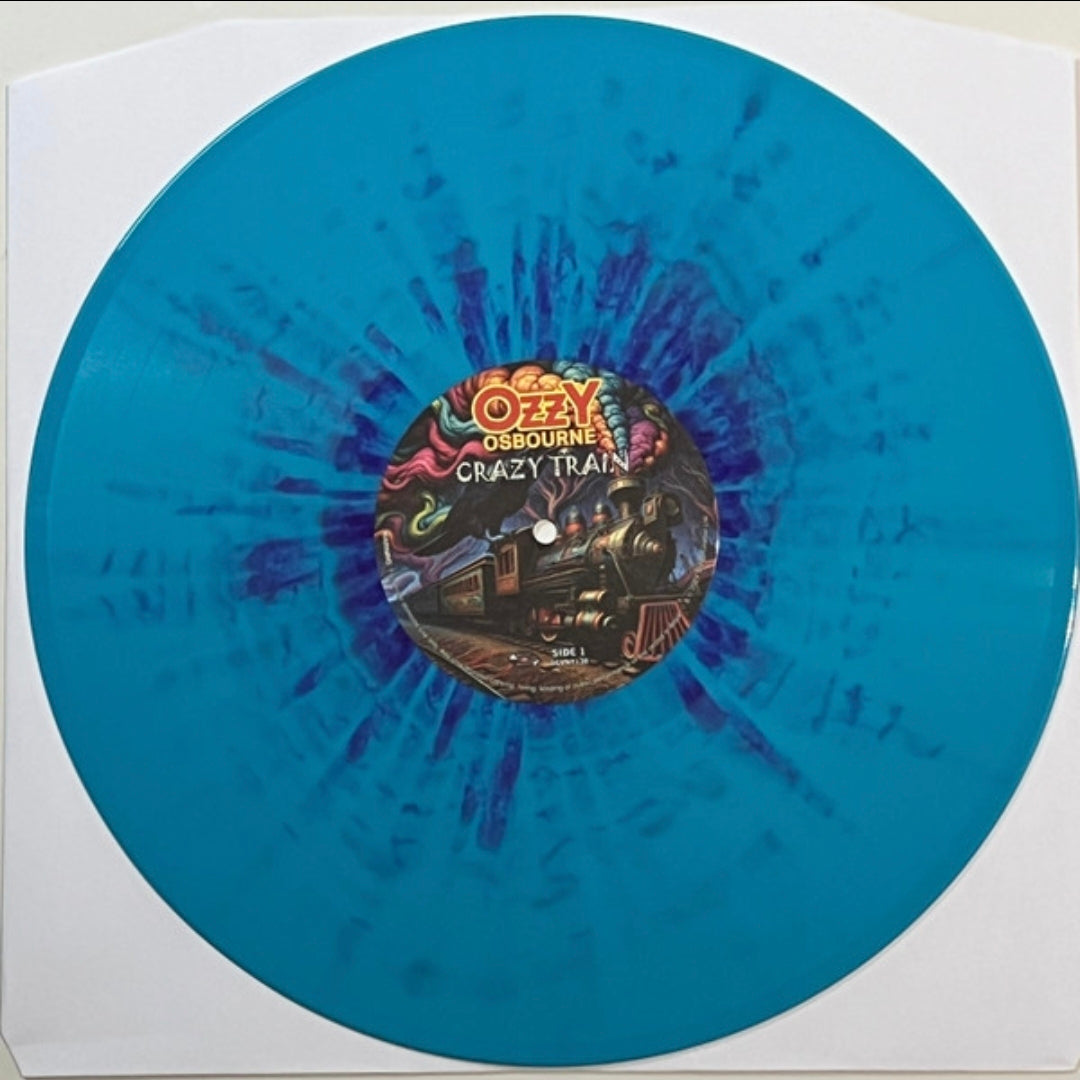 OZZY OSBOURNE - CRAZY TRAIN LIVE 1981 MONTREAL VINYL RECORD