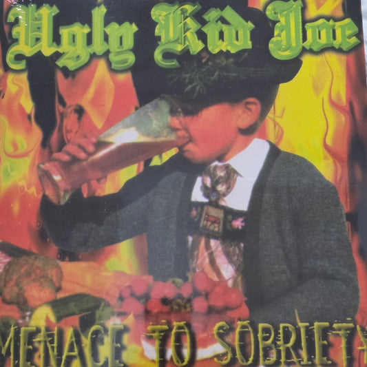 Ugly Kid Joe – Menace To Sobriety "COLOURED VINYL RECORD"