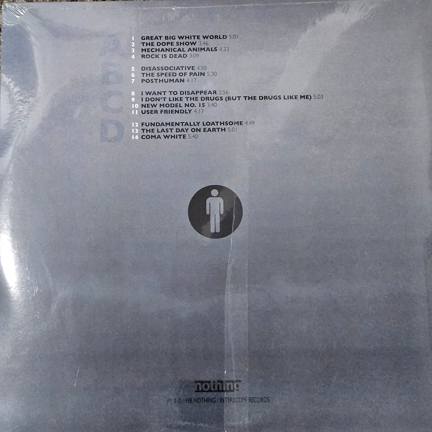 Marilyn Manson – Mechanical Animals "2LP COLOURED VINYL RECORD"
