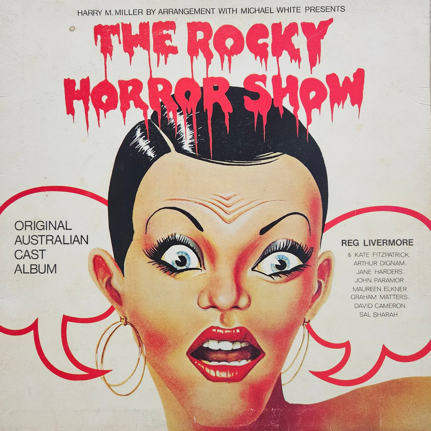 "The Rocky Horror Show" Original Australian Cast - The Rocky Horror Show: Original Australian Cast Album (LP, Album, Gat)