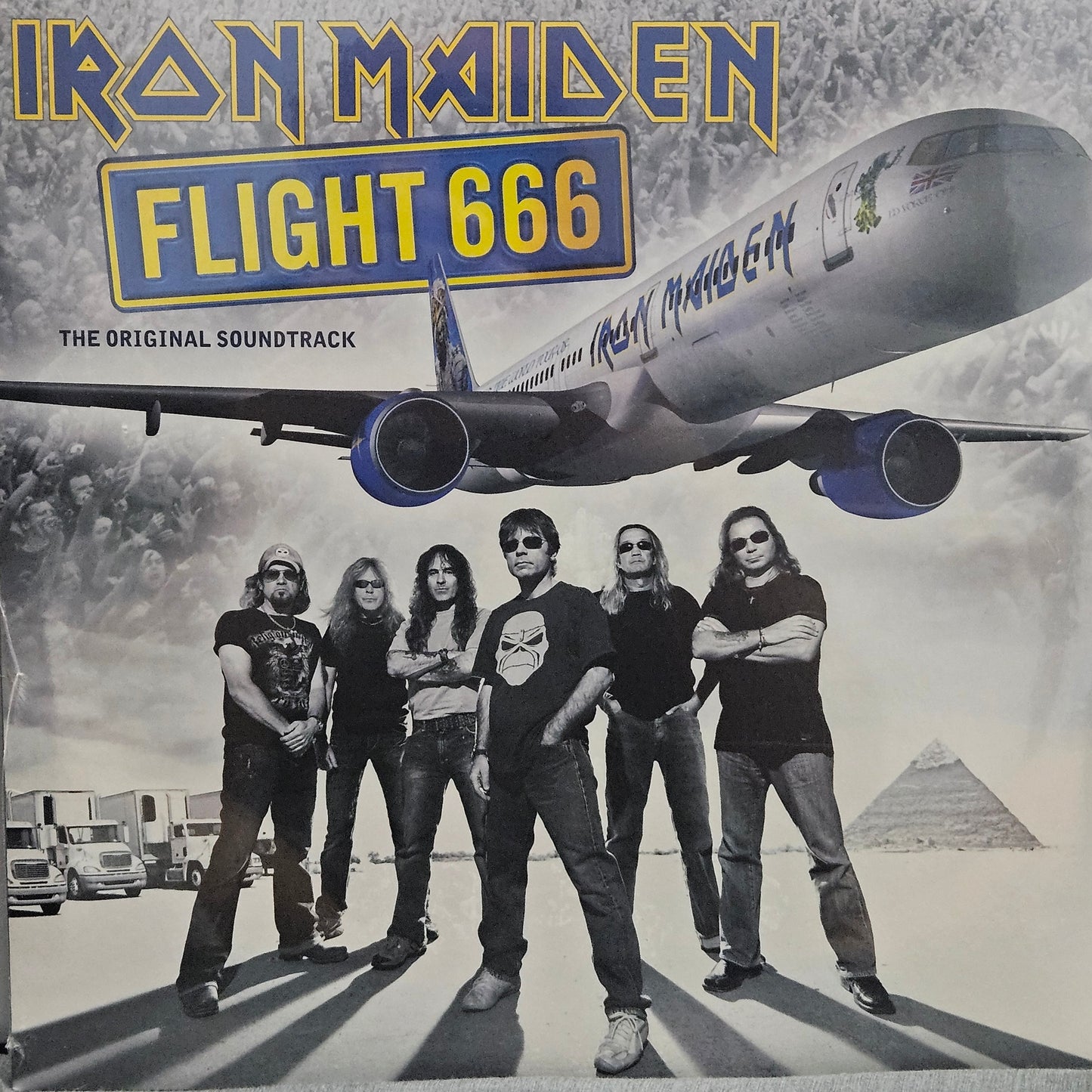 Iron Maiden – Flight 666 - The Original Soundtrack. (2 × Vinyl, LP, Album, Reissue, Remastered, 180 gram) Gatefold