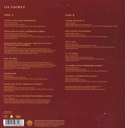 Lil Yachty – Lil Boat COLOURED VINYL New and Sealed.