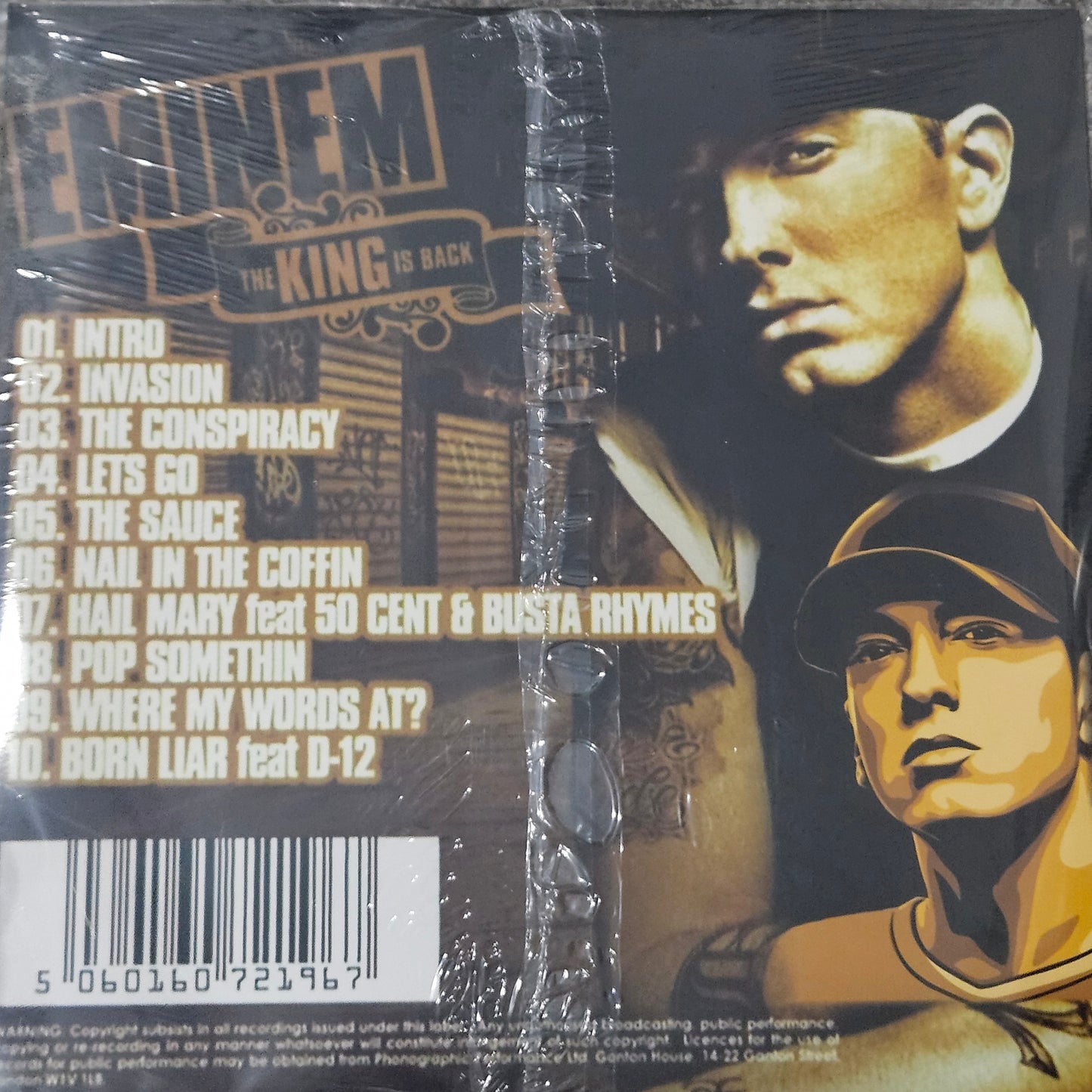EMINEM - The King Is Back LP (Coloured Vinyl)