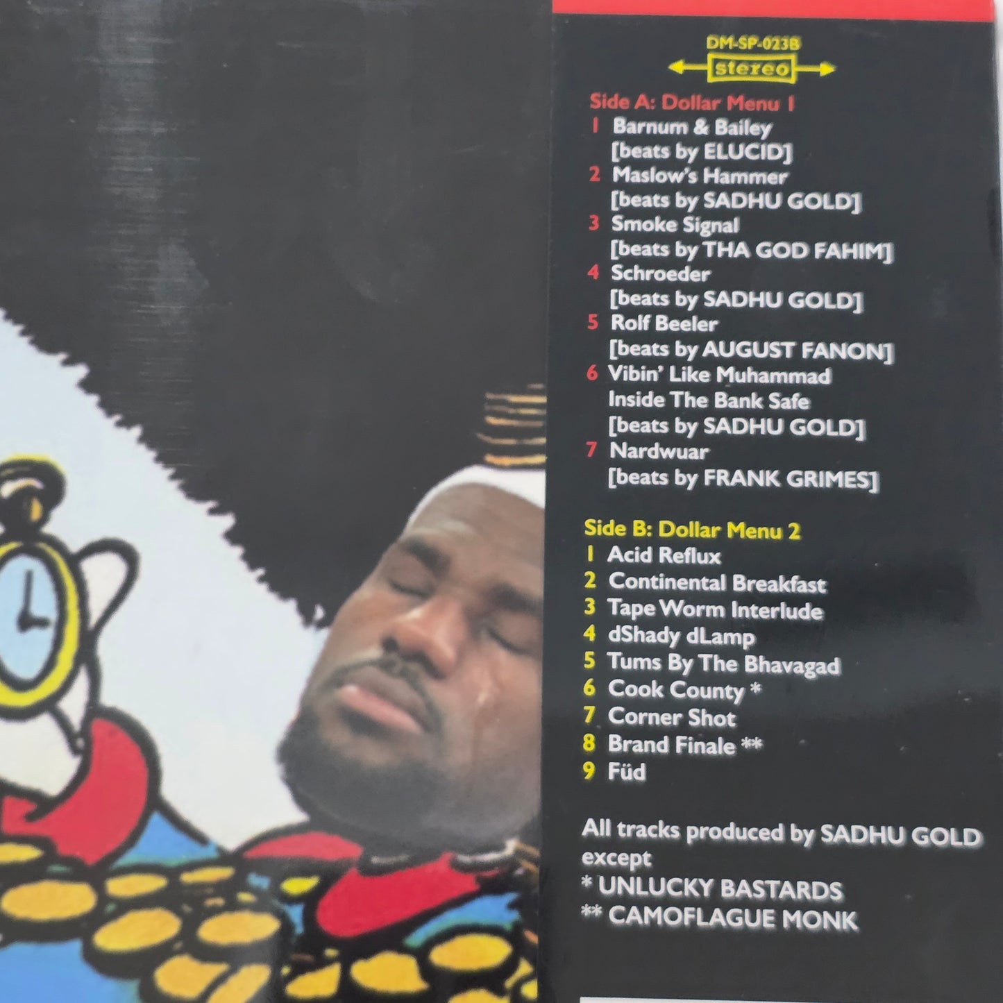 Mach Hommy X ThaGodFahim – Dollar Menu 1&2 "COLOURED VINYL RECORD"