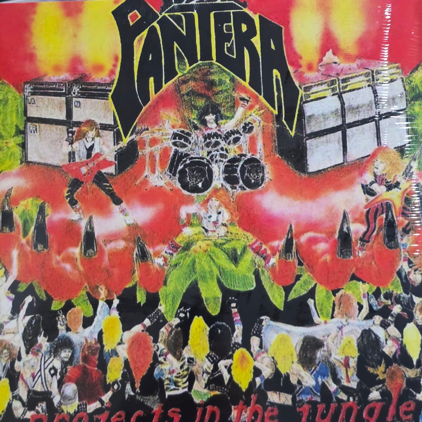 Pantera – Projects In The Jungle "COLOURED VINYL RECORD LP"