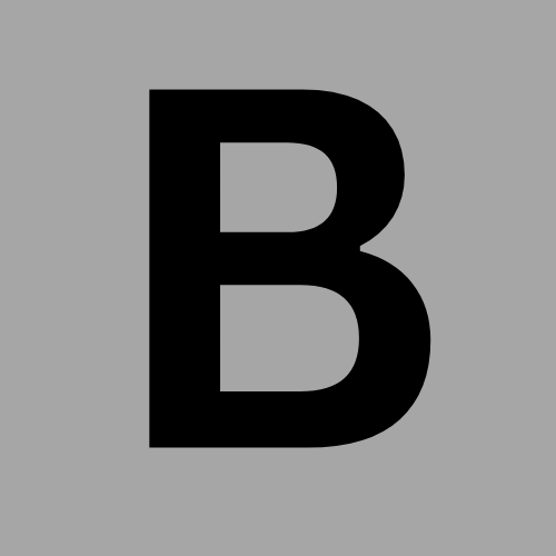 B