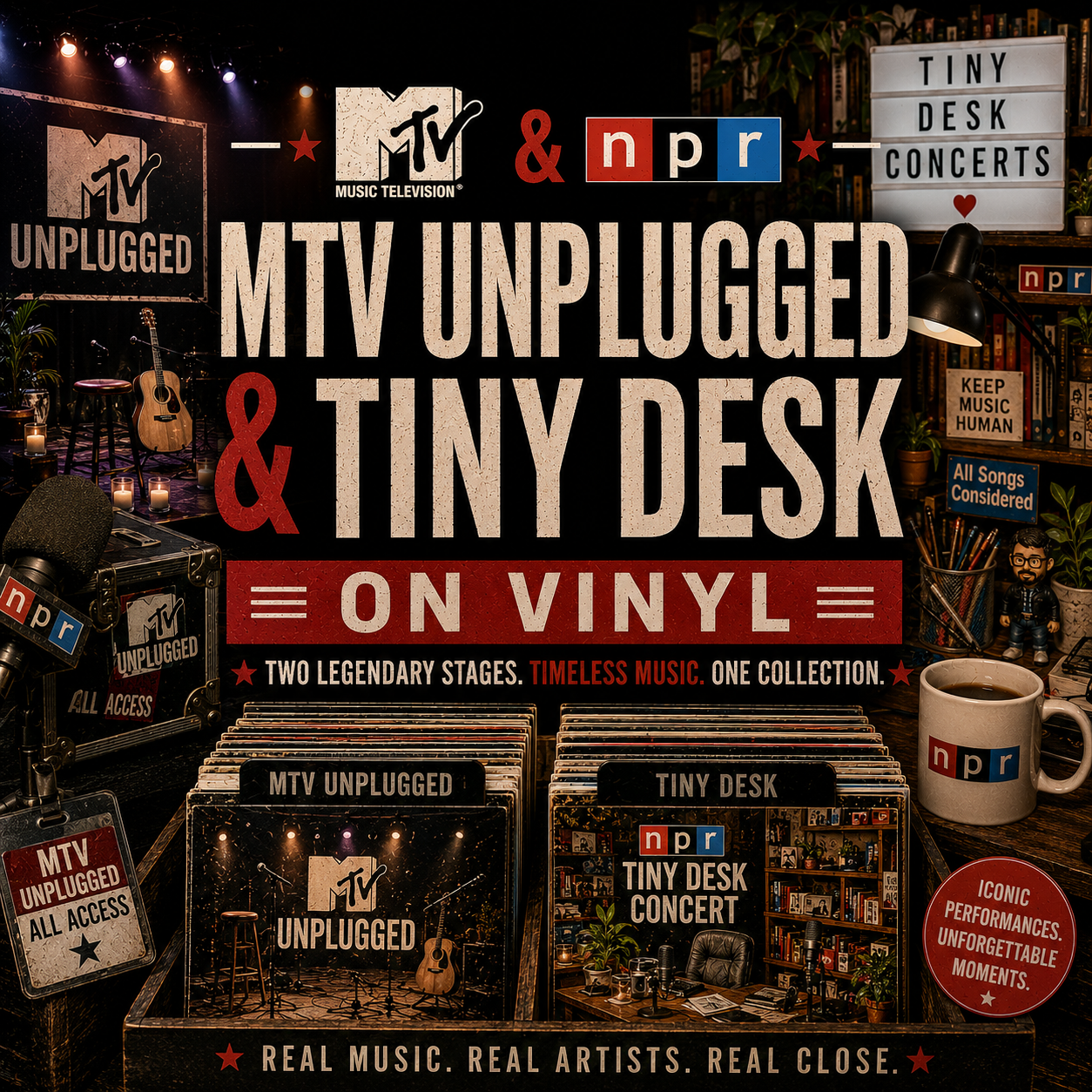 MTV Unplugged / Tiny Desk on Vinyl
