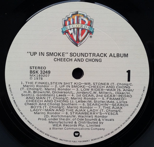 Cheech y Chong* : Up In Smoke (LP, Album, Gat)