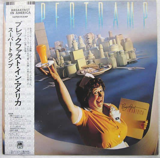 Supertramp : Breakfast In America (LP, Album, B&W)