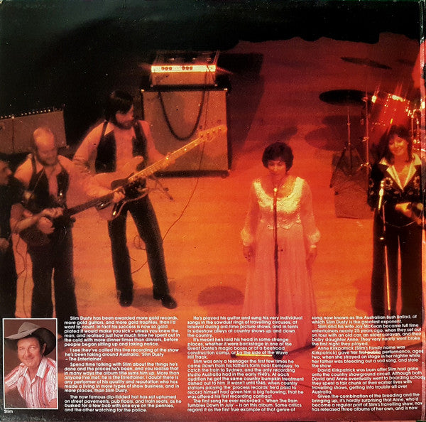 Slim Dusty : The Entertainer (Live At The Sydney Opera House) (2xLP, Album)