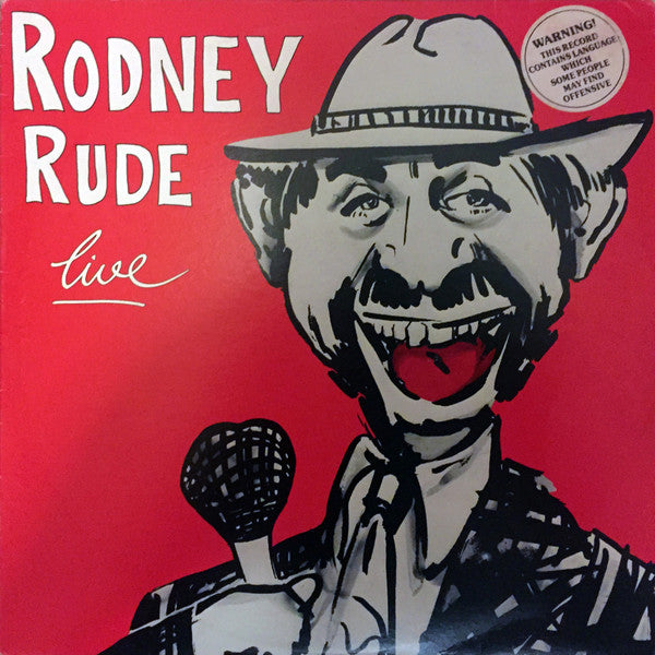 Buy Rodney Rude : Live (LP, Album, Tan) Online for a great price ...