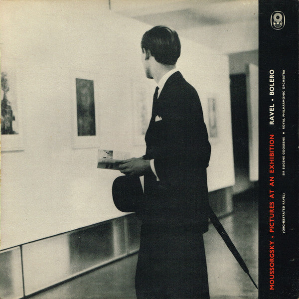 Modest Mussorgsky - Maurice Ravel, Sir Eugene Goossens, Royal Philharmonic Orchestra : Pictures At An Exhibition / Bolero (LP, Album, Mono, Club)