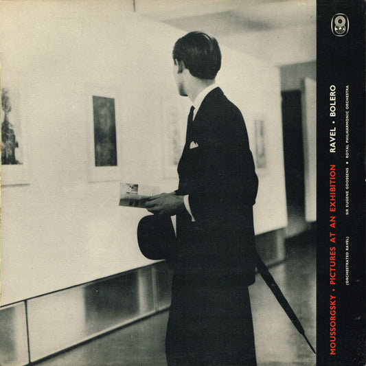 Modest Mussorgsky - Maurice Ravel, Sir Eugene Goossens, Royal Philharmonic Orchestra : Pictures At An Exhibition / Bolero (LP, Album, Mono, Club)