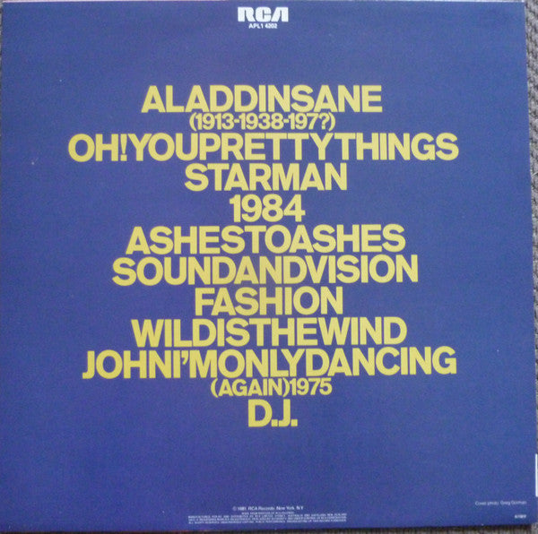 David Bowie : ChangesTwoBowie (LP, Comp)