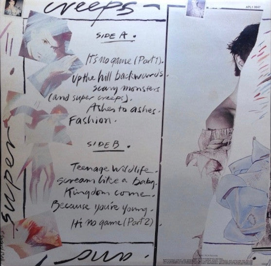 David Bowie : Scary Monsters (LP, Album)