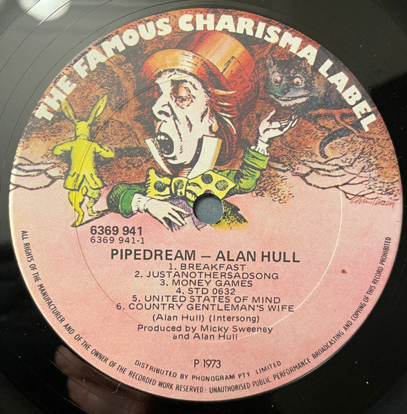 Alan Hull : Pipedream (LP, Album, Gat)