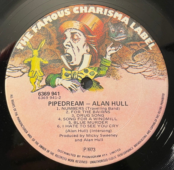 Alan Hull : Pipedream (LP, Album, Gat)