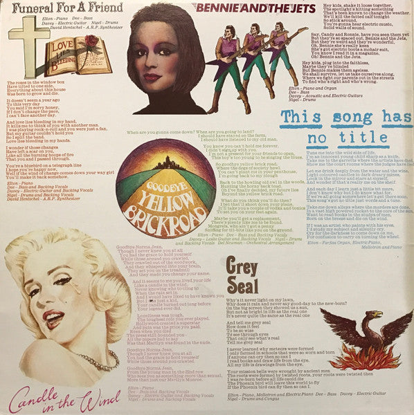 Elton John : Goodbye Yellow Brick Road (2xLP, Album)