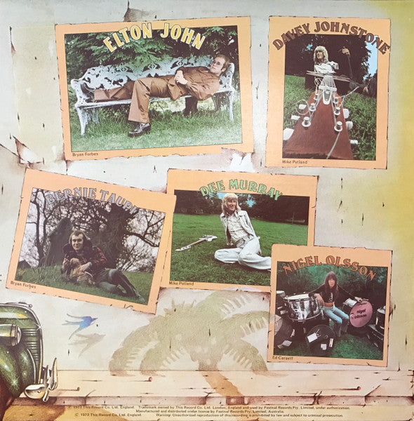 Elton John : Goodbye Yellow Brick Road (2xLP, Album)
