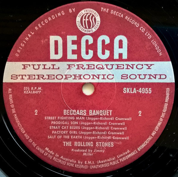 Rolling Stones* : Beggars Banquet (LP, Album, Gat)