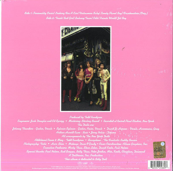 New York Dolls : New York Dolls (LP, Album, RE, 180)