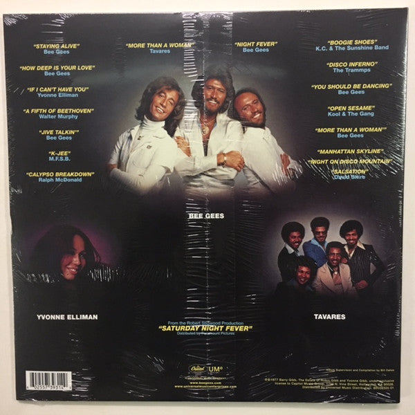 Various : Saturday Night Fever (The Original Movie Sound Track) (2xLP, Album, RE, RM, 180)