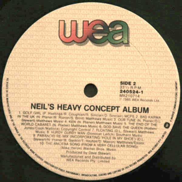 Neil (2) : Neil's Heavy Concept Album (LP, Album)