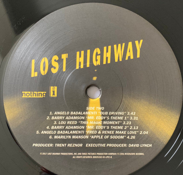 Various : Lost Highway (2xLP, Comp, RE)