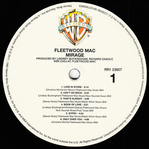 Fleetwood Mac : Mirage (LP, Album, RE, RM, 180)