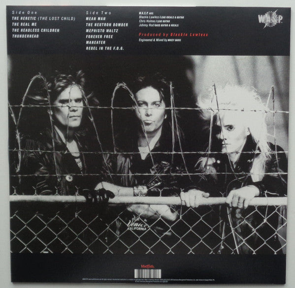 W.A.S.P. : The Headless Children (LP, Album, RE, Cle)