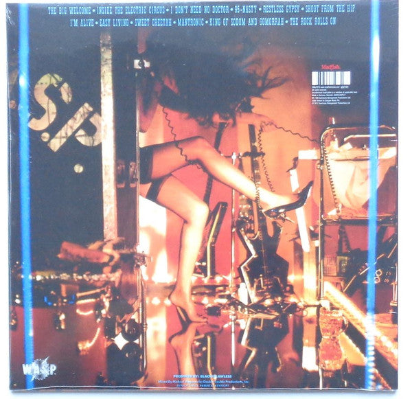 W.A.S.P. : Inside The Electric Circus (LP, Album, RE, S/Edition, Blu)