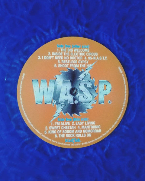 W.A.S.P. : Inside The Electric Circus (LP, Album, RE, S/Edition, Blu)