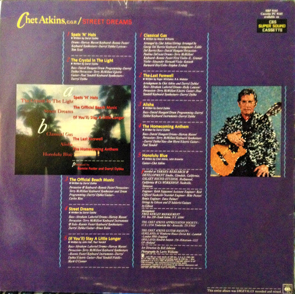Chet Atkins : Street Dreams (LP)