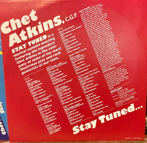 Chet Atkins : Stay Tuned (LP, Album)