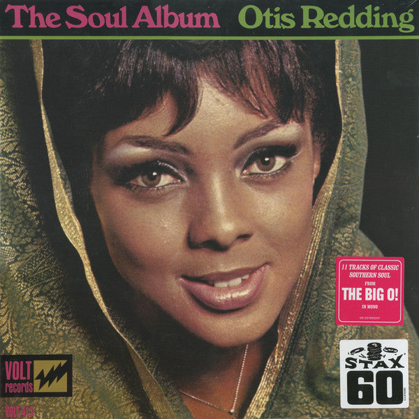 Otis Redding : The Soul Album (LP, Album, Mono, RE, 180)