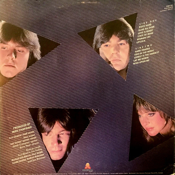 Suzi Quatro : Rock Hard (LP, Album)