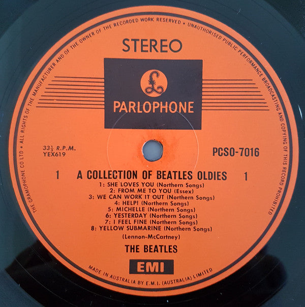The Beatles : A Collection Of Beatles Oldies (LP, Comp)