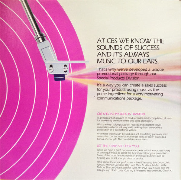 Various : Lend An Ear To The Sounds Of Success (LP, Promo, Smplr)