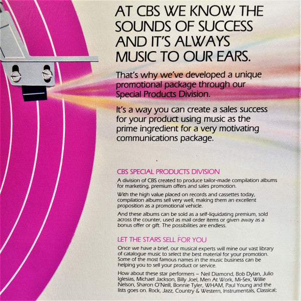 Various : Lend An Ear To The Sounds Of Success (LP, Promo, Smplr)