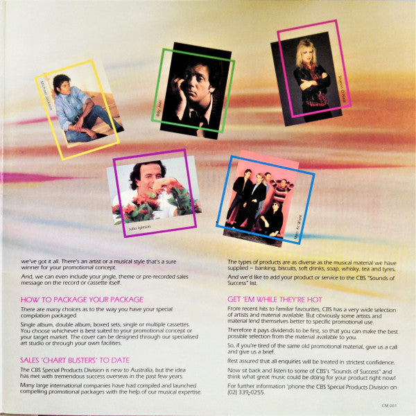 Various : Lend An Ear To The Sounds Of Success (LP, Promo, Smplr)