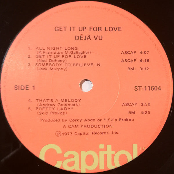 Déjà Vu : Get It Up For Love (LP, Album)