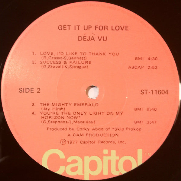 Déjà Vu : Get It Up For Love (LP, Album)