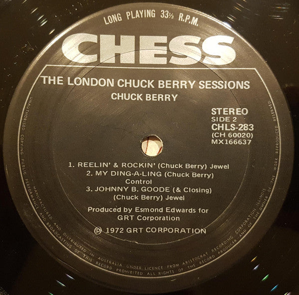 Chuck Berry : The London Chuck Berry Sessions (LP, Album, Gat)