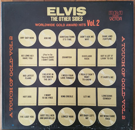Elvis Presley : The Other Sides - Worldwide Gold Award Hits - Vol. 2 (4xLP, Comp, Mono + Box)