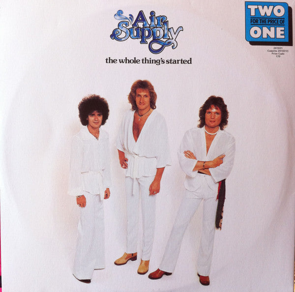 Air Supply : Air Supply / The Whole Thing's Started (2xLP, Comp, RE)