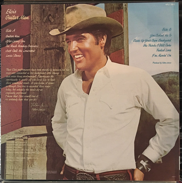 Elvis Presley : Guitar Man (LP)
