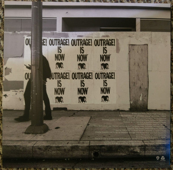 Death From Above 1979 : Outrage! Is Now (LP, Album, Ltd, Whi)